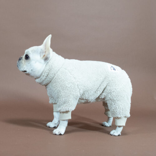 ボアフリースロンパース【シロクマさん】 - 画像 (4)