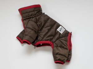 高機能ロンパース【D/BRN×RED】