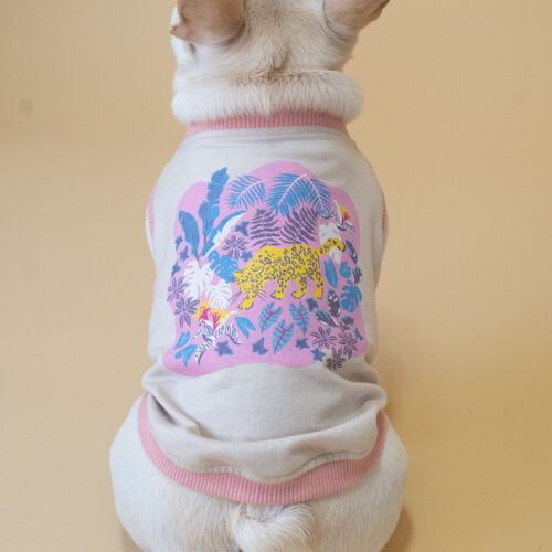 TROPICAL LEOPARD Tanktop【ECRU】 - 画像 (2)