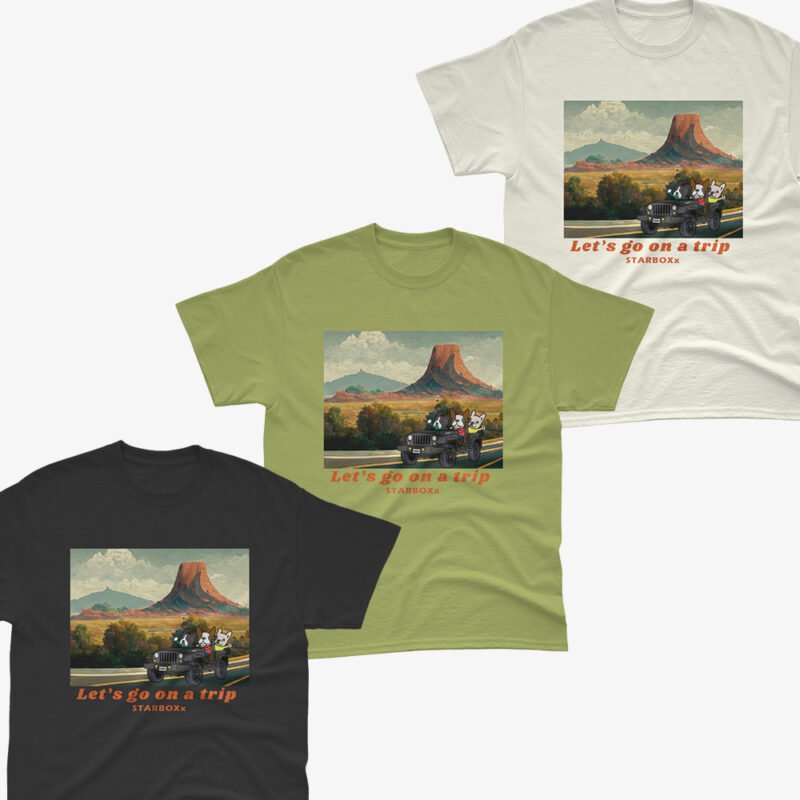 OLD AMERICAN JEEP T-shirt