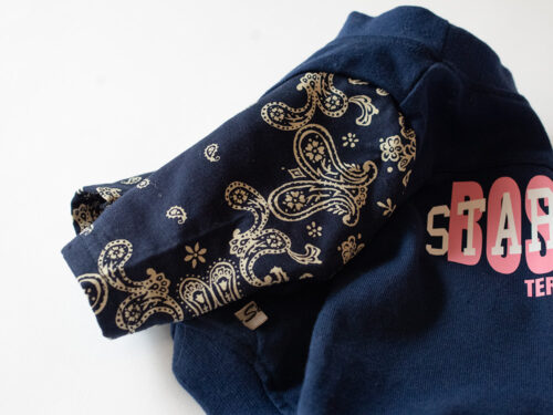 BANDANA sleeve TEE【NAV】 - 画像 (4)