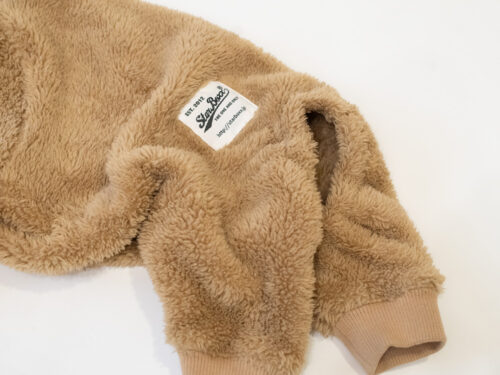BOA Fleece Rompers【クロクマさん】 - 画像 (9)