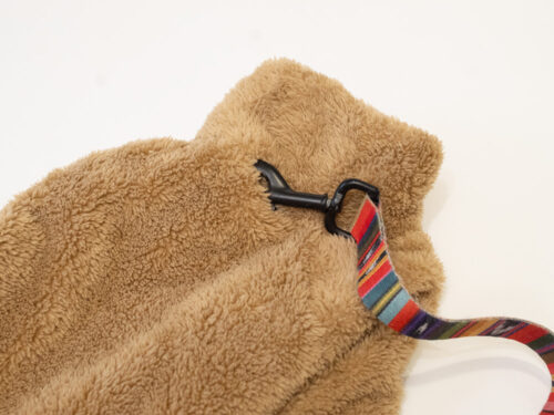 BOA Fleece Rompers【クロクマさん】 - 画像 (8)