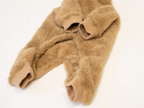 BOA Fleece Rompers【クロクマさん】 - 画像 (7)