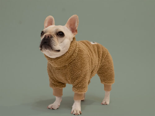 BOA Fleece Rompers【クロクマさん】 - 画像 (3)