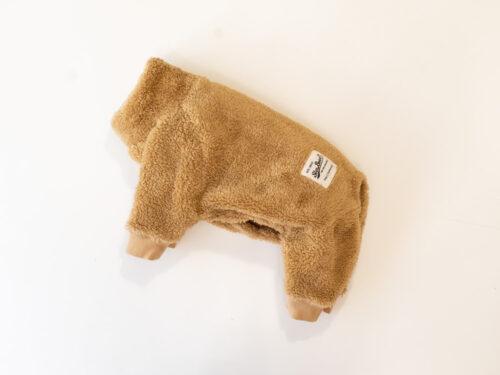 BOA Fleece Rompers【クロクマさん】