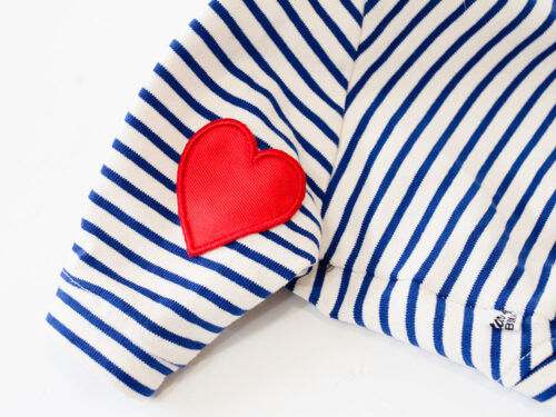 HEART patch B/D PullOver【BLUE×OW】 - 画像 (10)