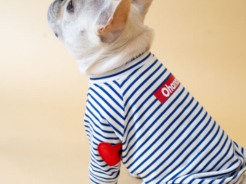 HEART patch B/D PullOver【BLUE×OW】 - 画像 (5)