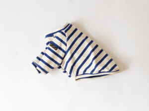 【LittleA】BORDER TEE【Blue*Ow】