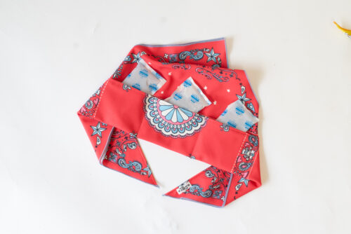 BANDANA SNOOD【RED】 - 画像 (8)