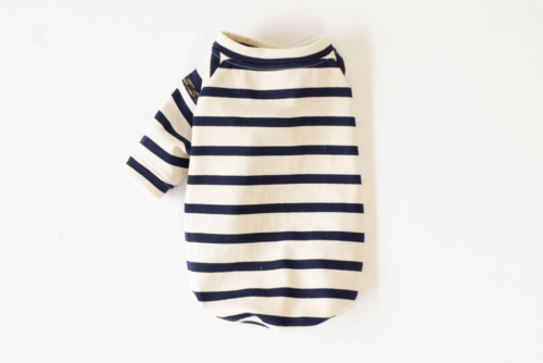 【LittleA】BORDER TEE【Navy*Ow】 - 画像 (2)