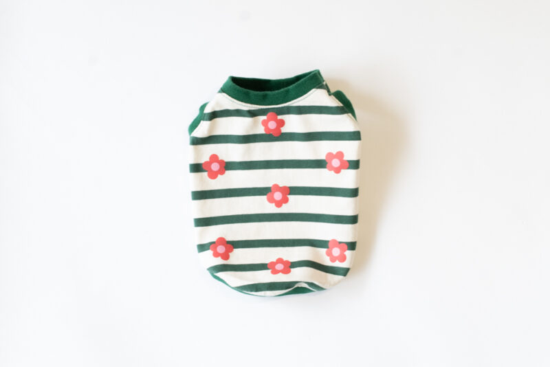 【LittleA】BORDER Tanktop【Green*Ow】 - 画像 (12)
