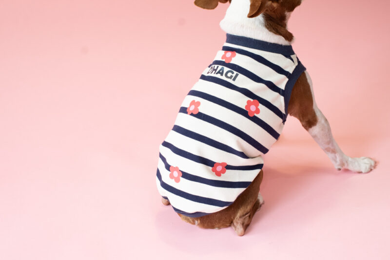 【LittleA】BORDER Tanktop【Navy*Ow】 - 画像 (4)