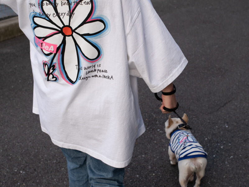 BIG A FLOWER BigTEE - 画像 (2)