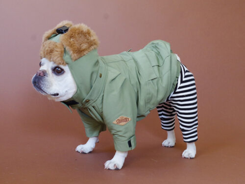 Flight Cap COAT【LIGHT KHAKI】 - 画像 (2)