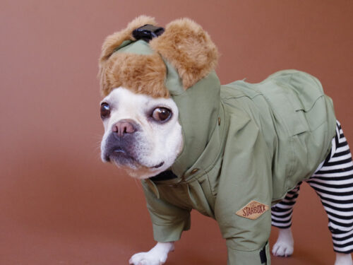 Flight Cap COAT【LIGHT KHAKI】