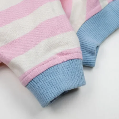配色ボーダーTEE【BABY PINK】 - 画像 (9)