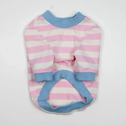 配色ボーダーTEE【BABY PINK】 - 画像 (8)