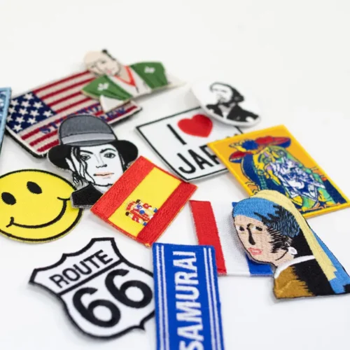 ベルクロ付きワッペン