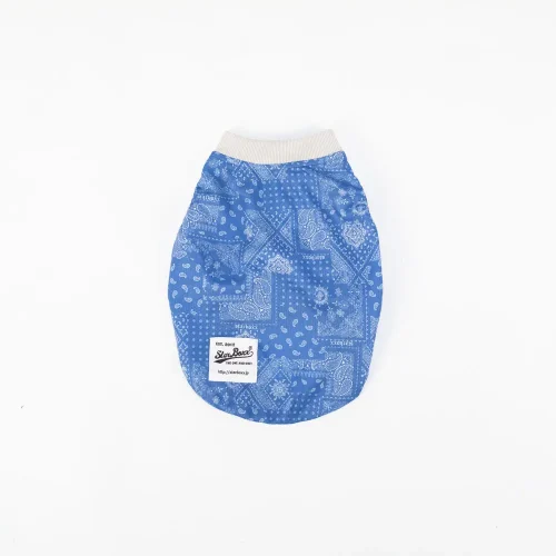 patchwork bandana タンクトップ 【NAVY】