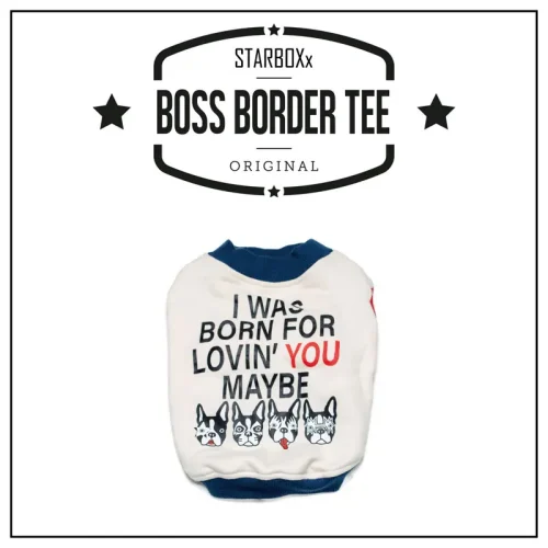 BOSSボーダーTEE
