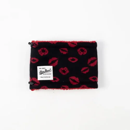 Lip's KNITスヌード【BLK】