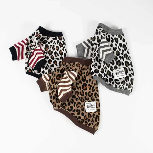 レオパードボーダーTEE【CAMEL】 - 画像 (8)