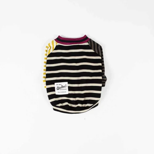 MIXボーダーTEE【MULTI BLK】