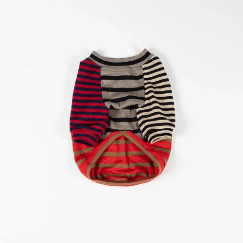 MIXボーダーTEE【MULTI RED】 - 画像 (6)